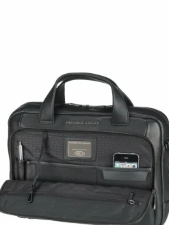 Porsche Design Taschen & Rucksäcke<Herren Aktentasche - Roadster Leather Briefcase S schwarz uni