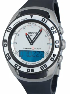 Tissot Uhren<Herren Analog-Digitaluhr - T0564202703100 weiß uni