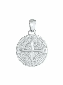 KUZZOI Schmuck<Herren Anhänger silber uni