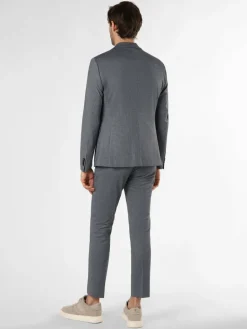 Finshley & Harding London Anzüge<Herren Anzug - Brixdon-Hoxdon marine grau meliert