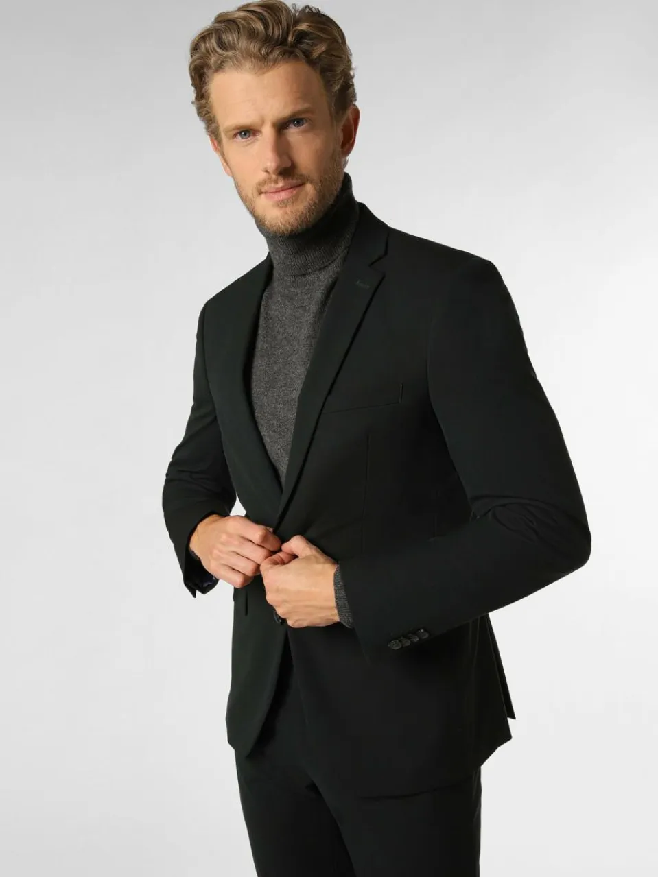 Finshley & Harding Anzüge<Herren Anzug - Oakland /California tanne uni