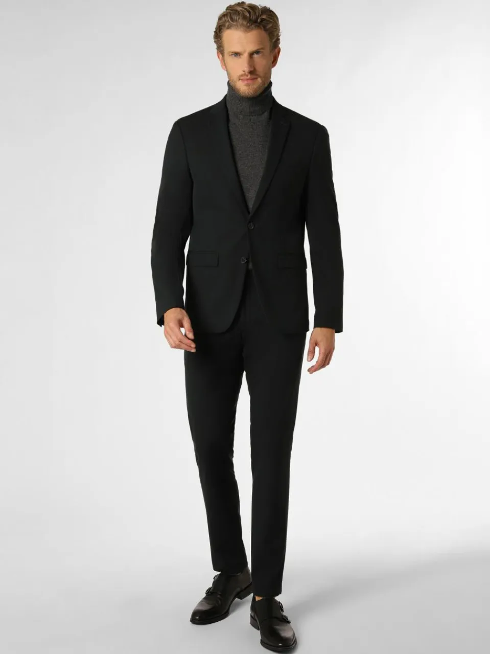 Finshley & Harding Anzüge<Herren Anzug - Oakland /California tanne uni