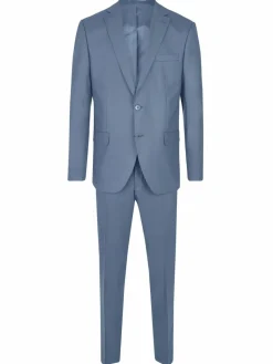 Steffen Klein Anzüge<Herren Anzug - REGULAR FIT hellblau uni