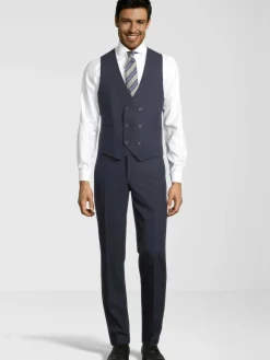 Steffen Klein Anzüge<Herren Anzug - Slim-Fit marine uni