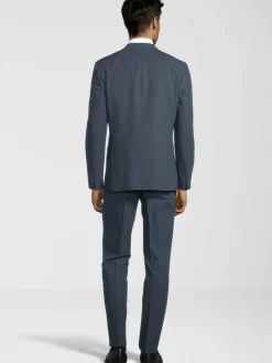 Steffen Klein Anzüge<Herren Anzug - Slim-Fit blau uni