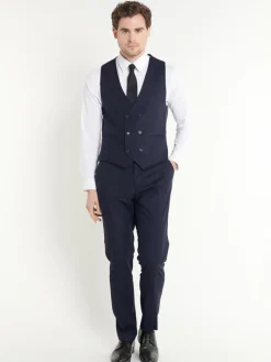 Steffen Klein Anzüge<Herren Anzug Slim-Fit blau uni