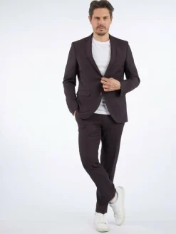 Daniel Hechter Anzüge<Herren Anzughose rot uni