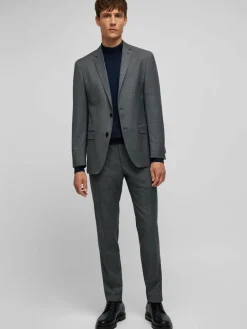 Daniel Hechter Anzüge<Herren Anzughose grau meliert
