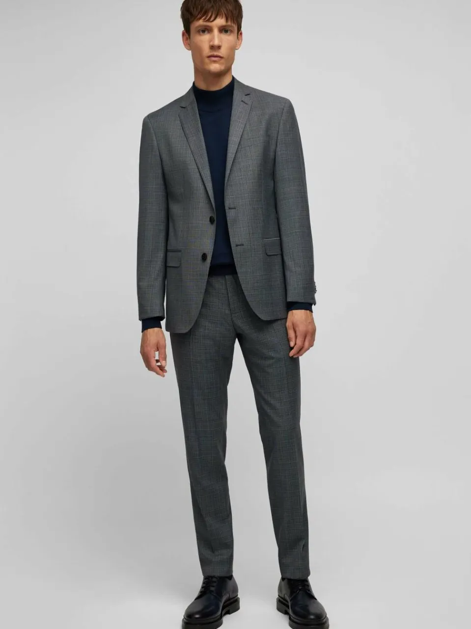 Daniel Hechter Anzüge<Herren Anzughose grau meliert