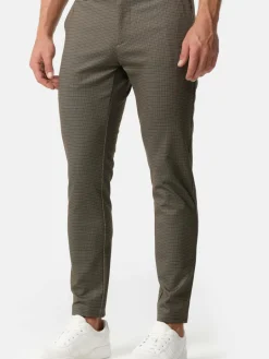 Jeff Anzüge<Herren Anzughose - JFChris braun hellgrau uni