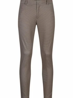 Jeff Anzüge<Herren Anzughose - JFChris braun hellgrau uni