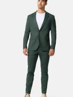 Jeff Anzüge<Herren Anzughose - JFLuke grün tanne uni