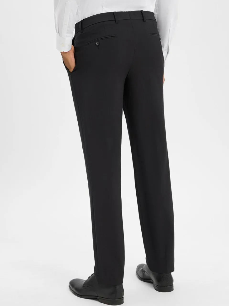 Pierre Cardin Hosen|Baukasten-Anzüge<Herren Anzug-Hose - Ryan schwarz uni