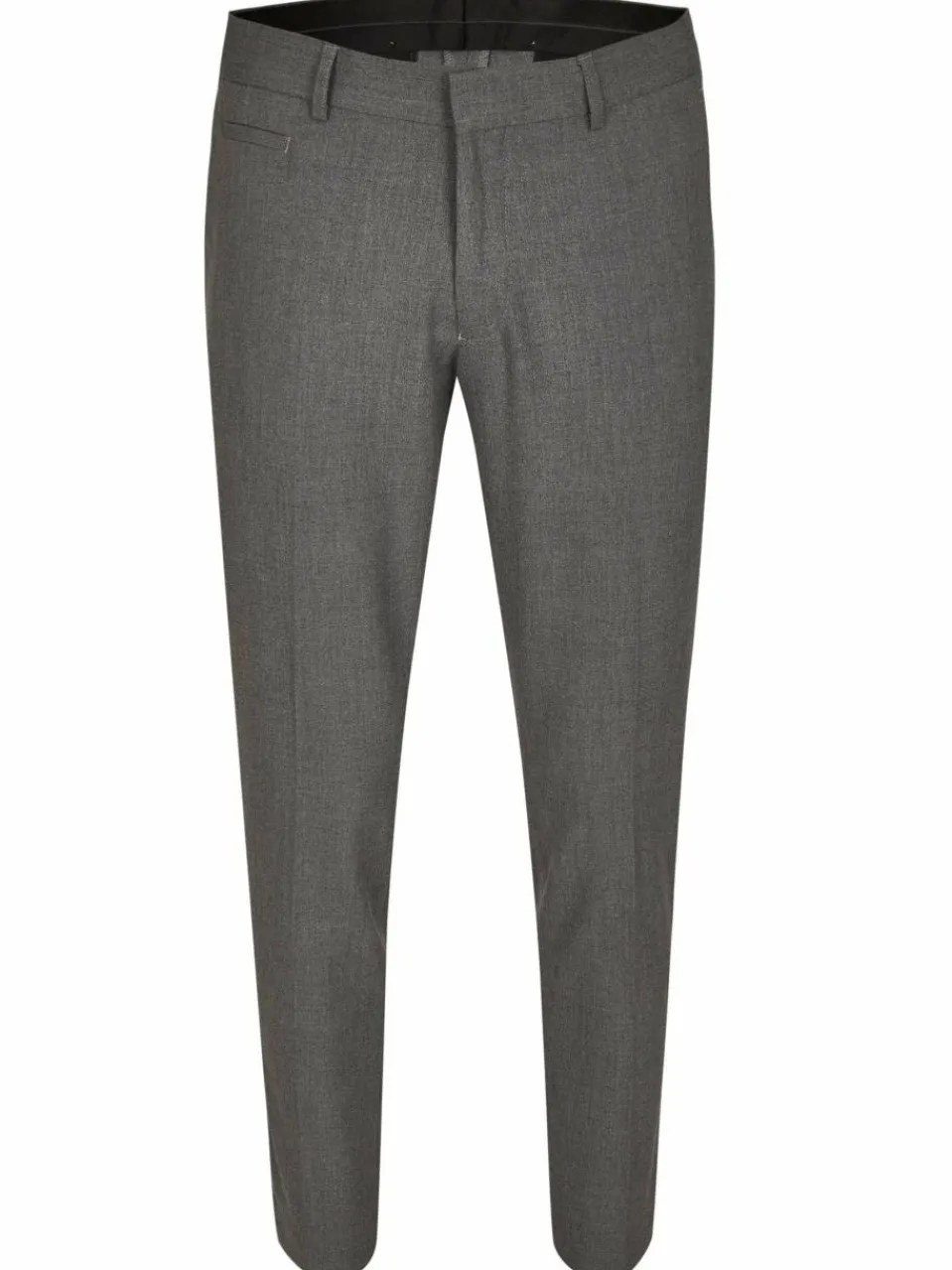 Steffen Klein Anzüge<Herren Anzughose Slim Fit grau uni