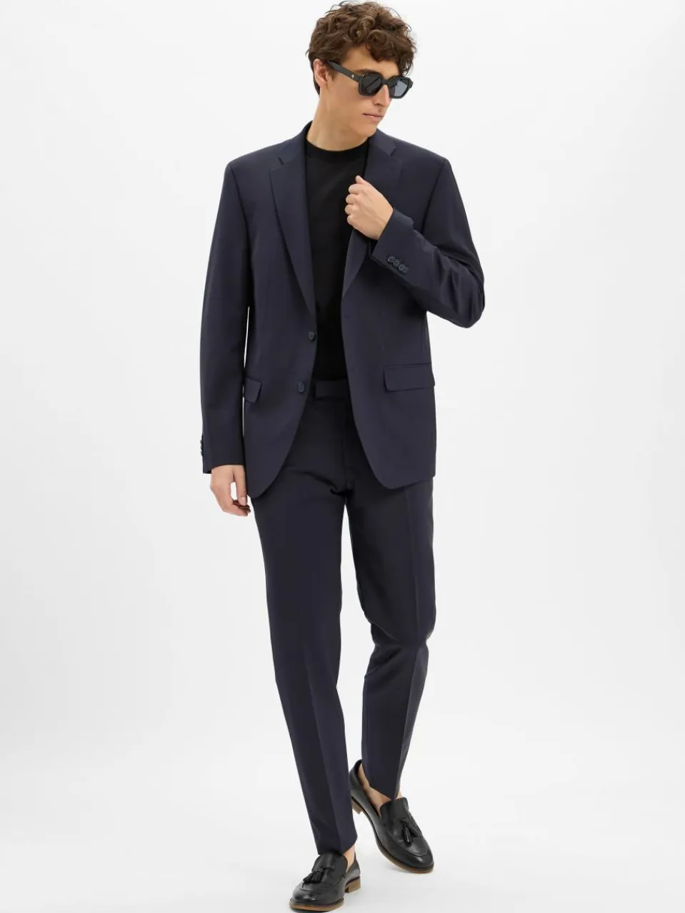 Pierre Cardin Baukasten-Anzüge|Sakkos<Herren Anzug-Sakko - Grant marine uni