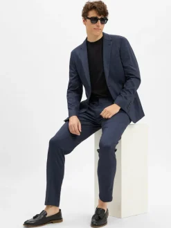 Pierre Cardin Baukasten-Anzüge|Sakkos<Herren Anzug-Sakko - Lucas marine meliert