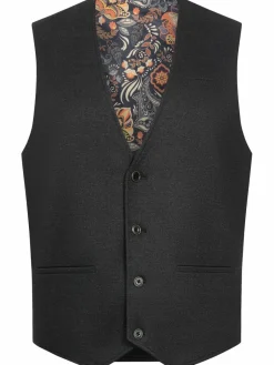 Jeff Anzüge<Herren Anzugweste - Coolidge grau anthrazit uni