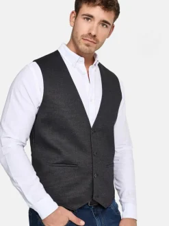 Herren Jeff Anzüge>Herren Anzugweste - Coolidge