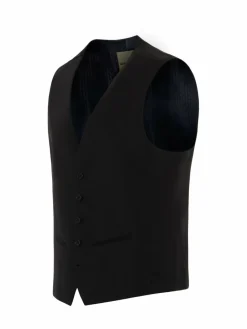 Benvenuto Anzüge<Herren Anzugweste - ENZO schwarz uni