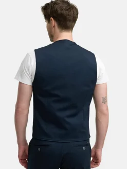 Jeff Anzüge<Herren Anzugweste - JFFinn dark stone anthrazit meliert