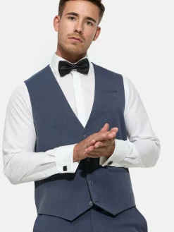 Jeff Anzüge<Herren Anzugweste - Nikolaj Plain marine uni