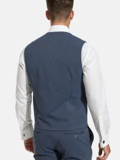Jeff Anzüge<Herren Anzugweste - Nikolaj Plain marine uni