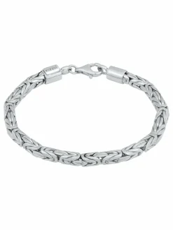 KUZZOI Schmuck<Herren Armband silber uni