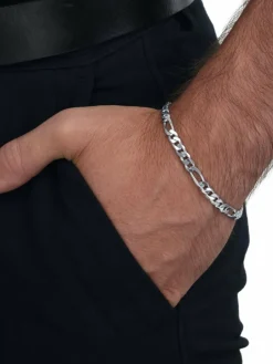 amor Schmuck<Herren Armband silber uni