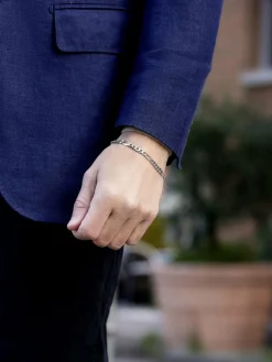 amor Schmuck<Herren Armband silber uni