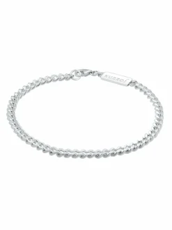 KUZZOI Schmuck<Herren Armband silber uni