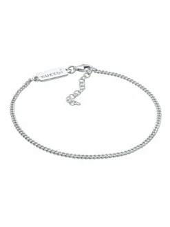 KUZZOI Schmuck<Herren Armband silber uni