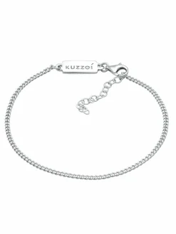 KUZZOI Schmuck<Herren Armband silber uni