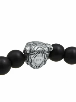 KUZZOI Schmuck<Herren Armband schwarz uni