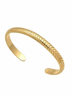 KUZZOI Schmuck<Herren Armband gold uni