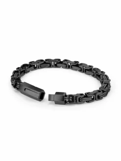 Fynch-Hatton Schmuck<Herren Armband schwarz uni