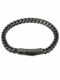 True Rebels Schmuck<Herren Armband grau uni