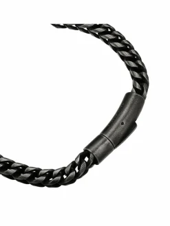 True Rebels Schmuck<Herren Armband grau uni