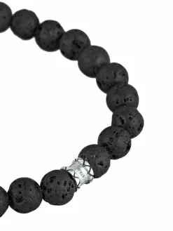 KUZZOI Schmuck<Herren Armband schwarz uni