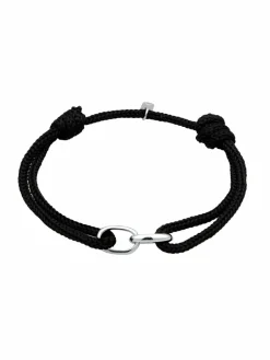 KUZZOI Schmuck<Herren Armband schwarz uni