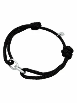 KUZZOI Schmuck<Herren Armband schwarz uni