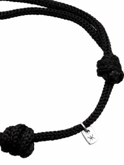 KUZZOI Schmuck<Herren Armband schwarz uni