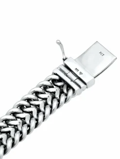 KUZZOI Schmuck<Herren Armband silber uni