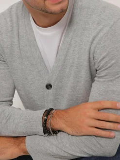 KUZZOI Schmuck<Herren Armband schwarz uni