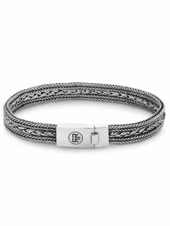 Rebel & Rose Schmuck<Herren Armband silber uni