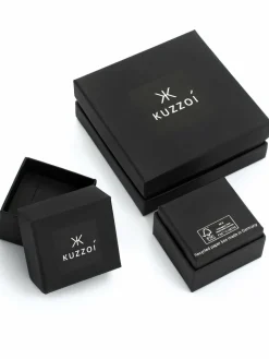 KUZZOI Schmuck<Herren Armband schwarz uni