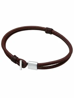 KUZZOI Schmuck<Herren Armband braun uni