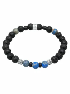 KUZZOI Schmuck<Herren Armband silber uni