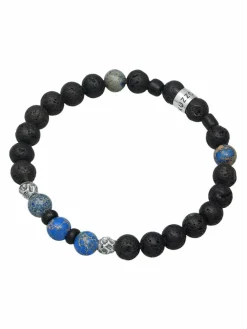 KUZZOI Schmuck<Herren Armband silber uni
