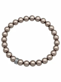 KUZZOI Schmuck<Herren Armband silber uni