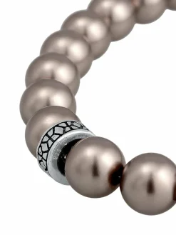 KUZZOI Schmuck<Herren Armband silber uni